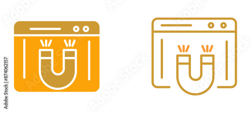 Attraction Vector Icon