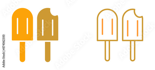 Popsicle Vector Icon