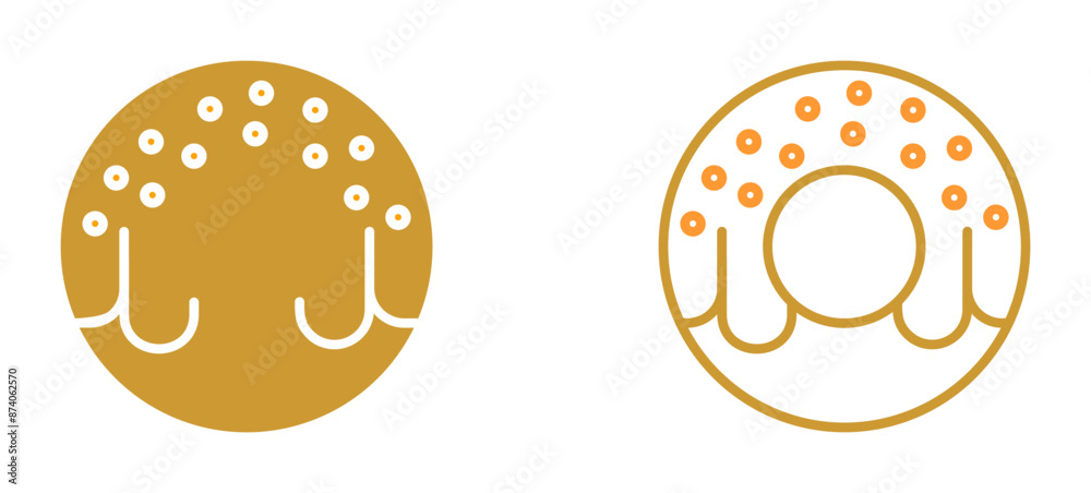 Doughnut Vector Icon Doughnut Vector Icon