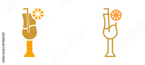 Cocktail Vector Icon