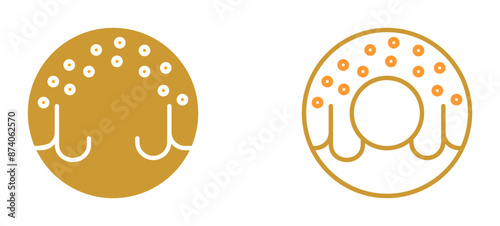 Doughnut Vector Icon