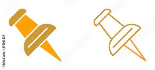 Pin Vector Icon