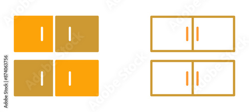 Cabinet Vector Icon
