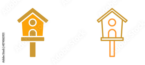 Birdhouse Vector Icon
