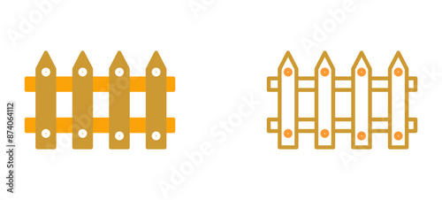 Fence Vector Icon