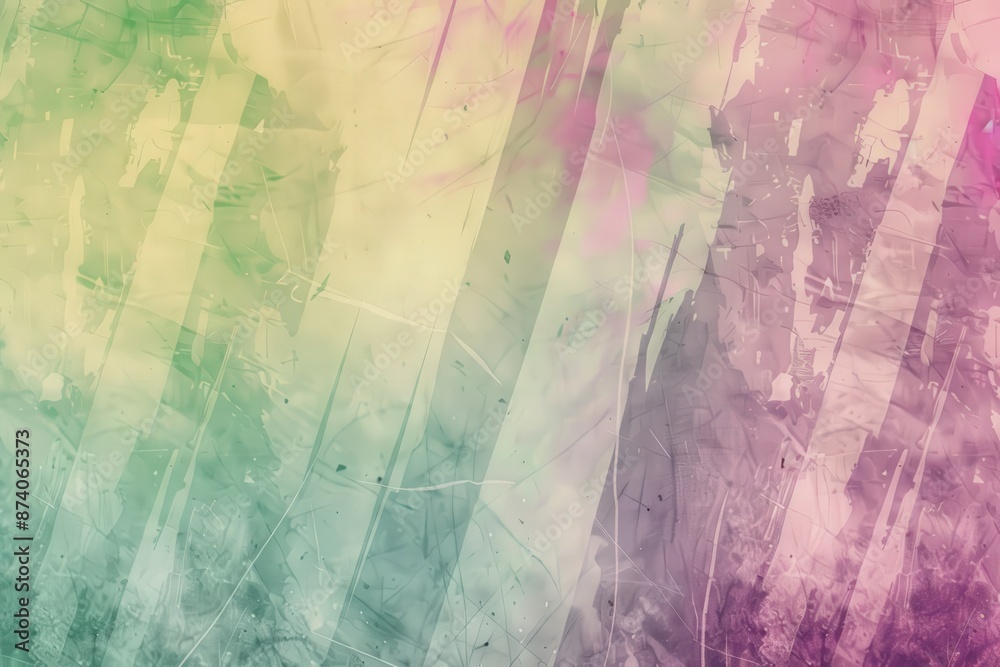 Obraz premium Abstract Surreal Digital Blurred Gradient Background in Pastel Colors