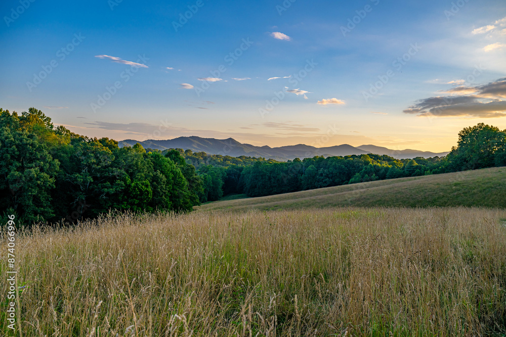 Obraz premium mountains near Franklin, NC