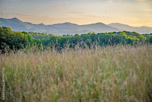 mountains near Franklin, NC photo