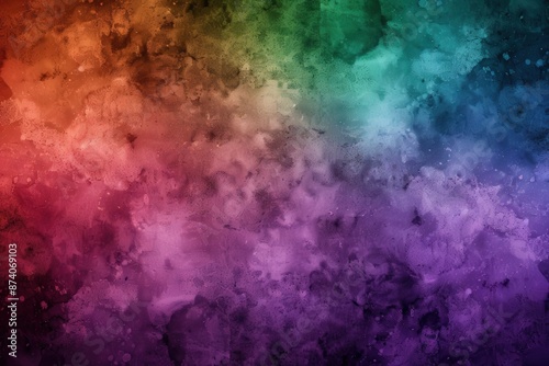 Wallpaper Mural Abstract Surreal Digital Blurred Gradient Background in Vibrant Colors Torontodigital.ca