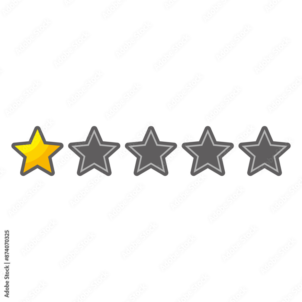Star Rating Icon Vector Star Rating Icon Vector