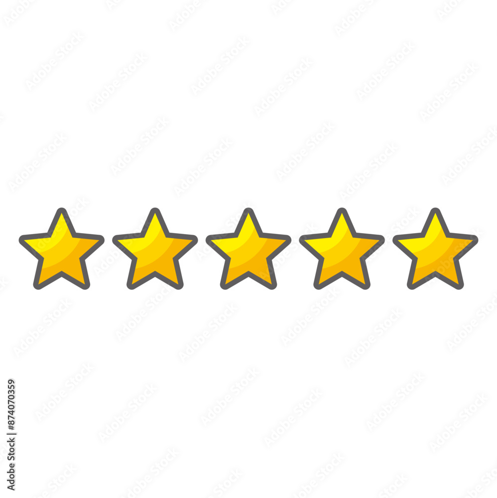 Star Rating Icon Vector Star Rating Icon Vector