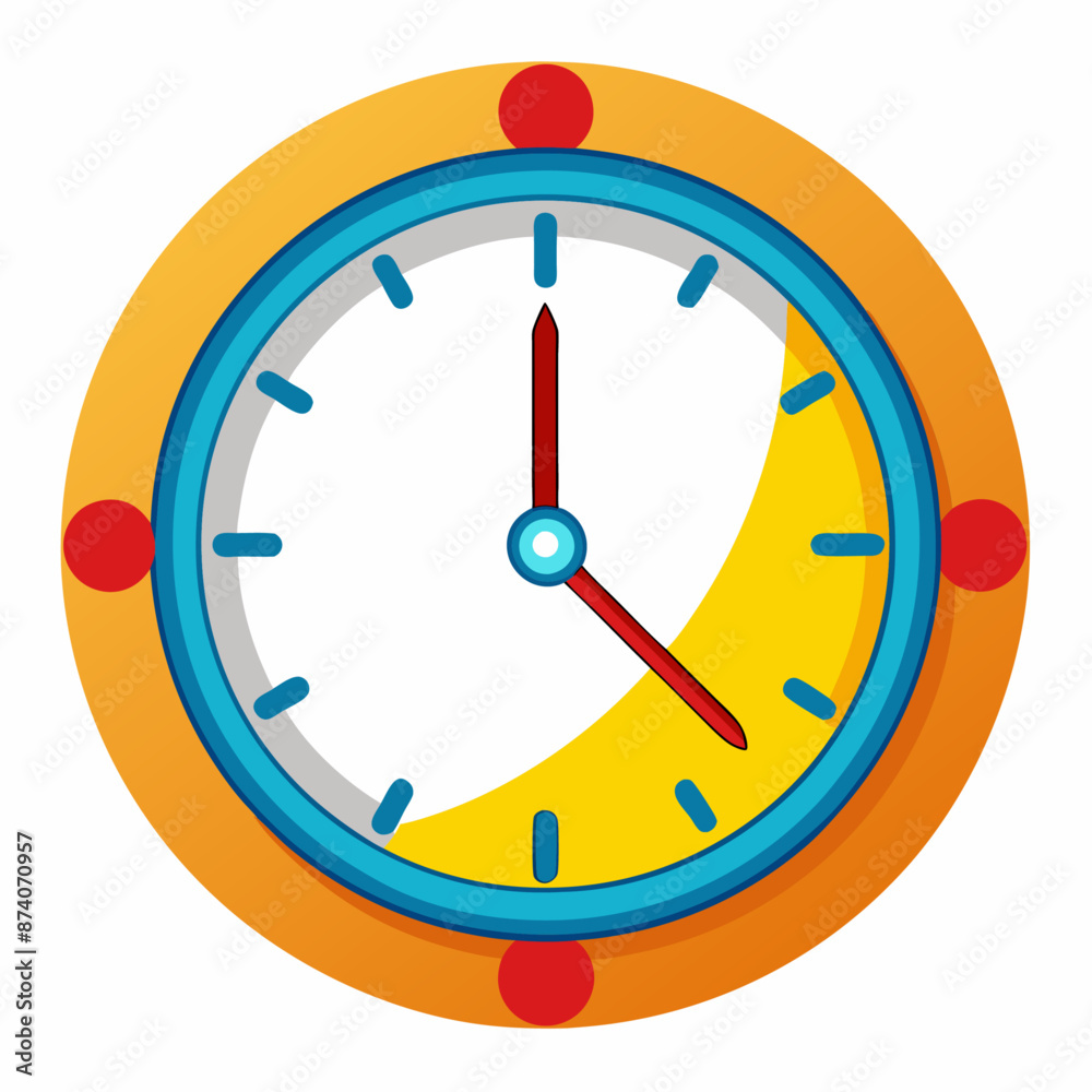 clock clipart cartoon Illustration drawing