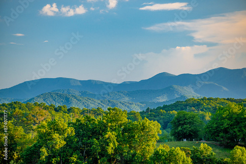 mountains near Franklin, NC