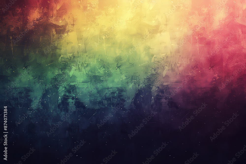 Fototapeta premium Abstract Surreal Digital Blurred Gradient Background