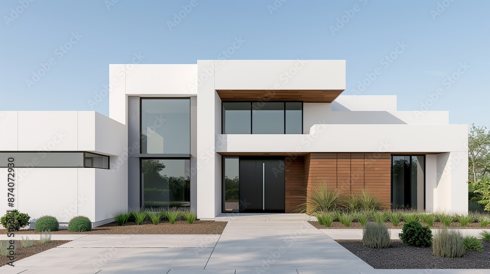 Design a sleek architectural visualization that embodies modern elegance and architectural sophistication, focusing on clean, streamlined aesthetics. Illustration, Image, , Minimalism, Design a sleek architectural visualization that embodies modern elegance and architectural sophistication, focusing on clean, streamlined aesthetics. Illustration, Image, , Minimalism,