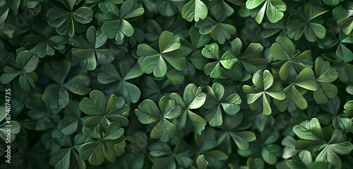 Clover leaf's background