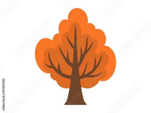 Vintage Autumn Plant background illustration