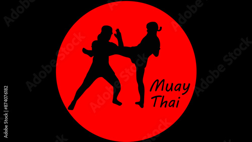 muay thai logo