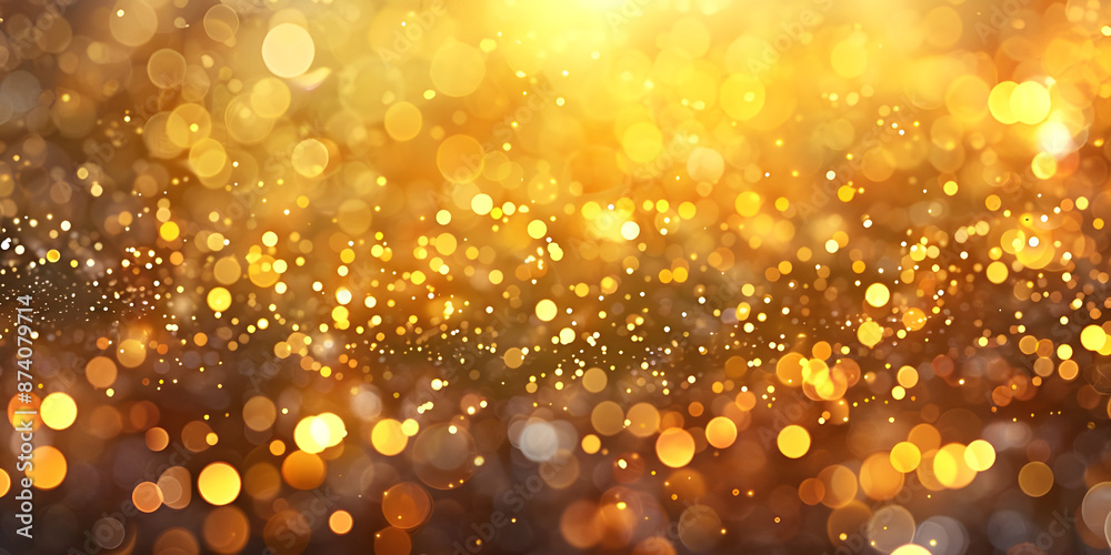 Sparkling Gold Background, Golden Glimmer Background Sparkling Gold Background, Golden Glimmer Background