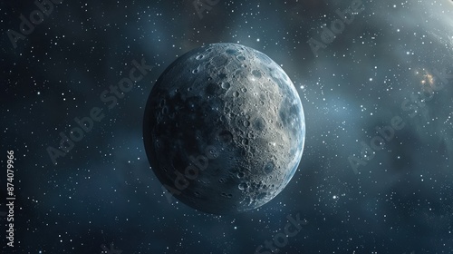 Moon in Space