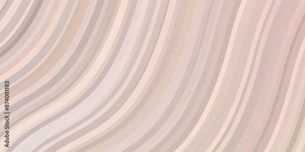 Light Orange vector pattern with curves. Light Orange vector pattern with curves.