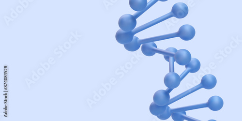 Medical spiral genetic dna background for molecular chemistry, physics science, biochemistry. Vector illustration