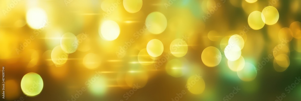 Abstract Golden Bokeh Background Abstract Golden Bokeh Background