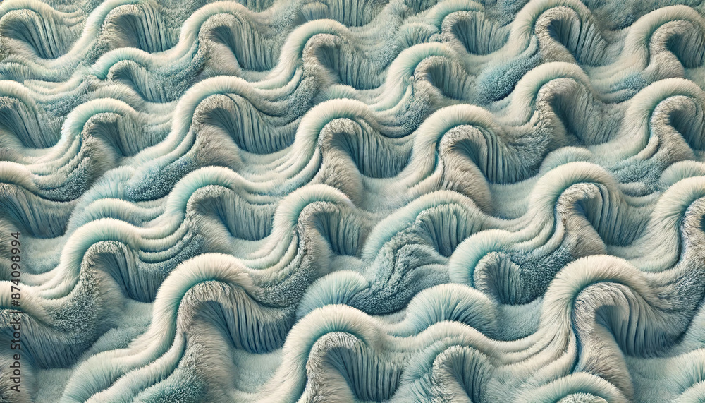 Seamless wallpaper texture with pastel blue fluffy carpet appearance Seamless wallpaper texture with pastel blue fluffy carpet appearance
