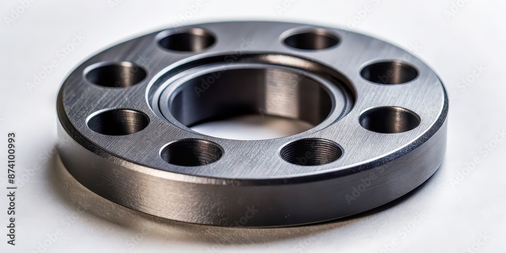 Close-up of black powder metal part with fine detail , texture, black metal, macro photography, close-up Close-up of black powder metal part with fine detail , texture, black metal, macro photography, close-up