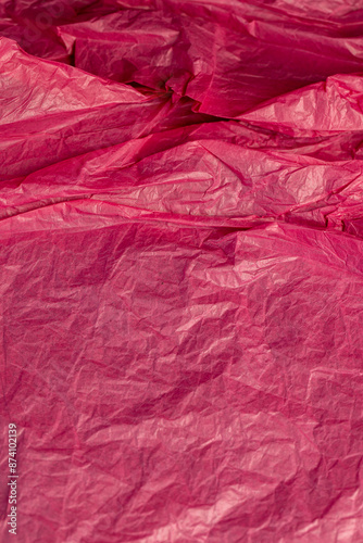 Wallpaper Mural beautiful crumpled pink wrapping paper Torontodigital.ca