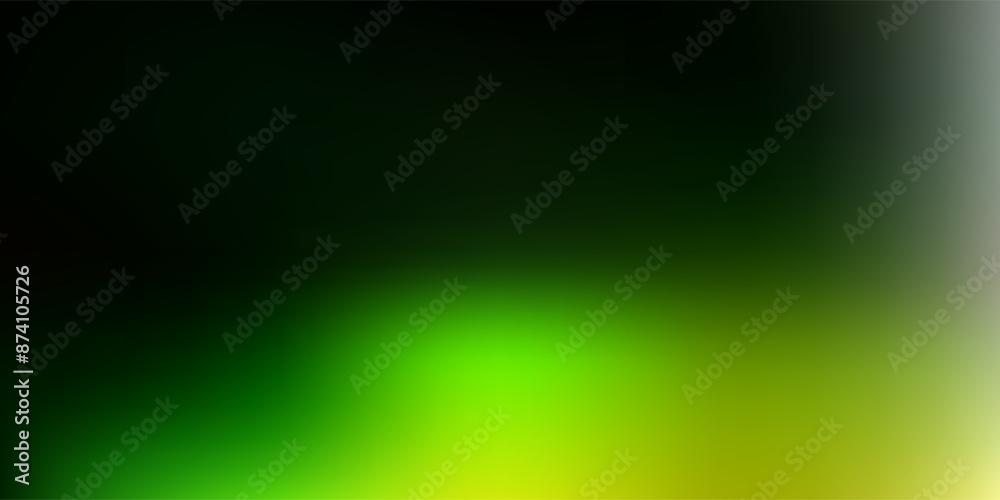 Obraz premium Dark green, red vector blurred pattern.