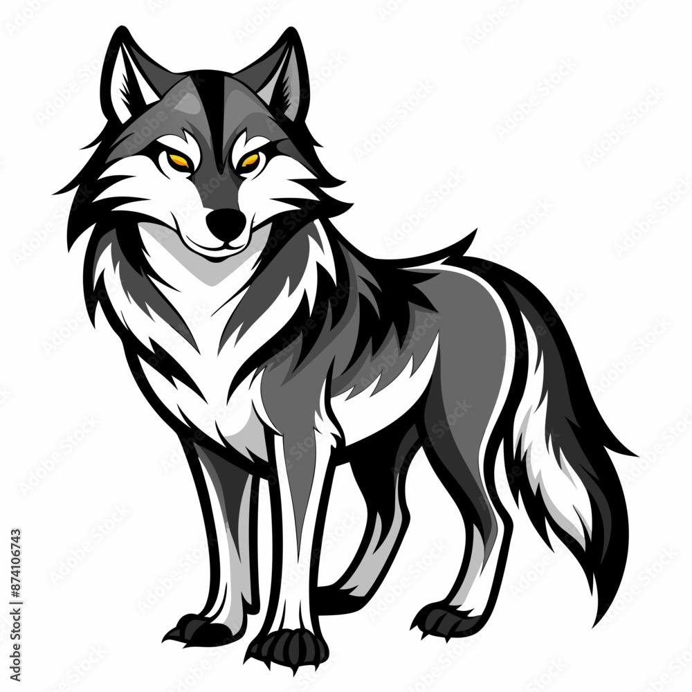 Bold Wolf Logo Design - Fierce, Captivating, Stylized, Professional, Powerful Bold Wolf Logo Design - Fierce, Captivating, Stylized, Professional, Powerful