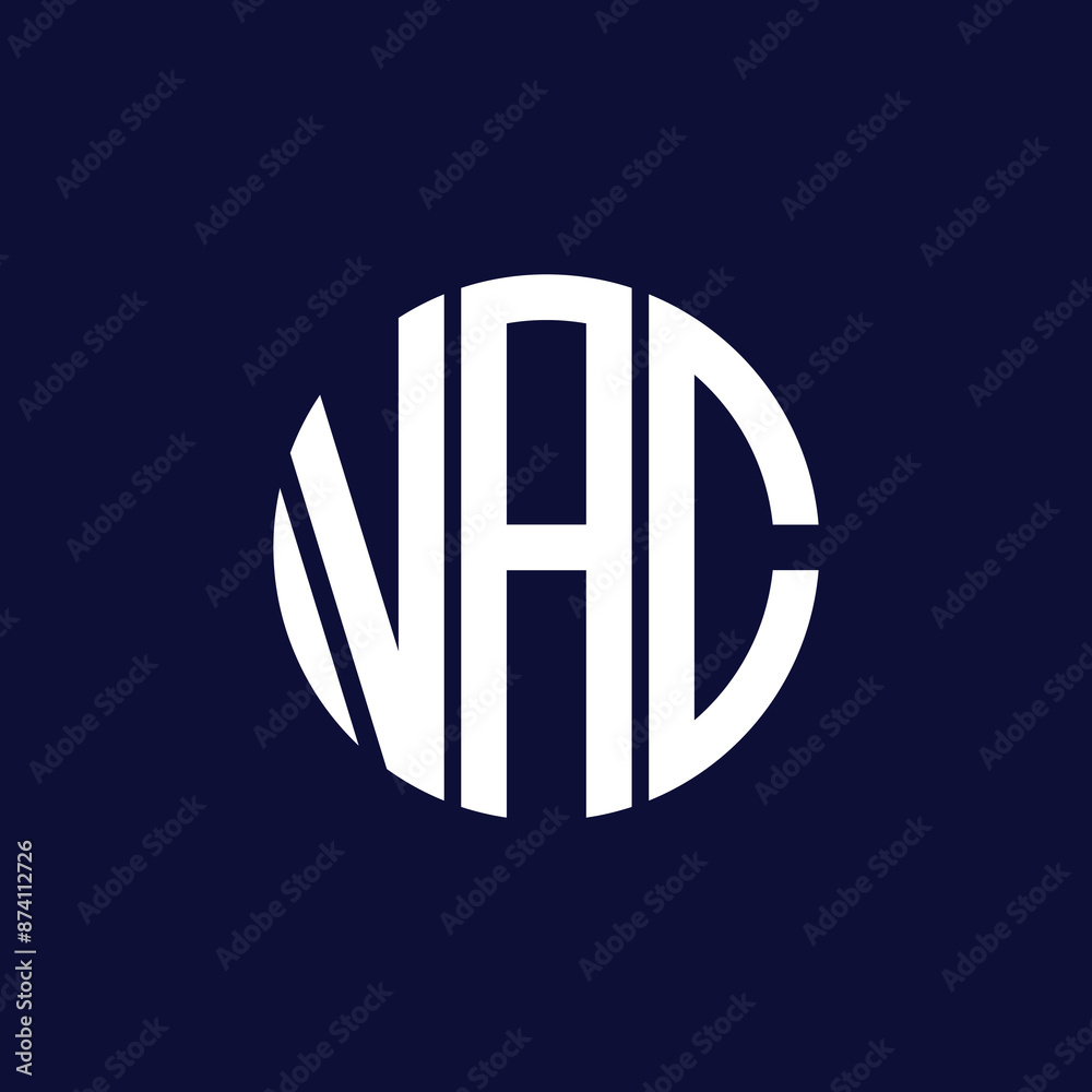 Obraz premium vac circle logo design