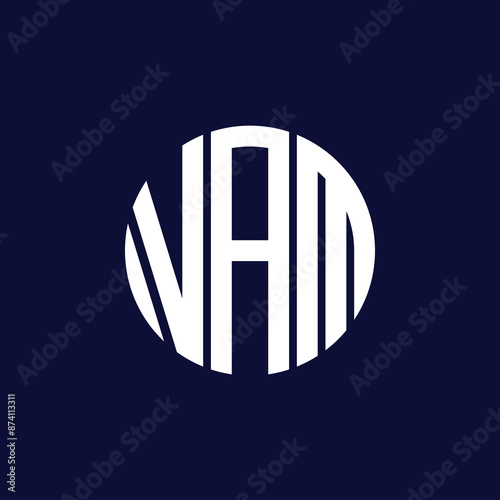 vam circle logo design