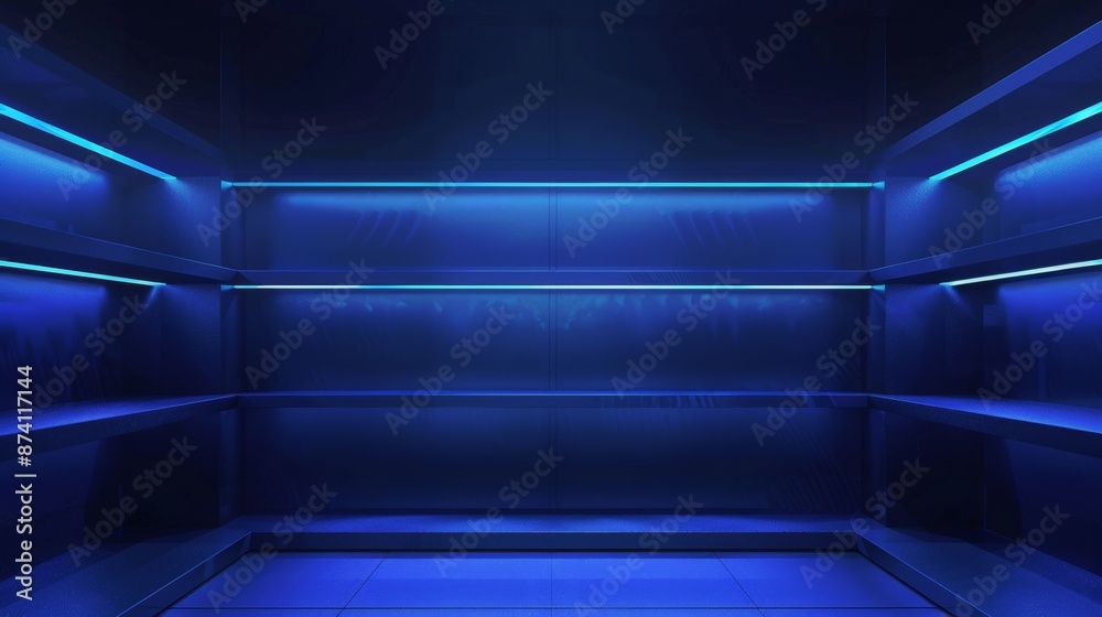 Obraz premium A 3D rendered police lineup or mugshot with a sci-fi background