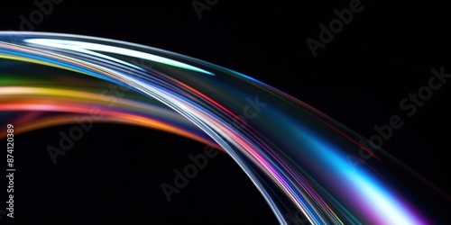 Abstract Light Trails