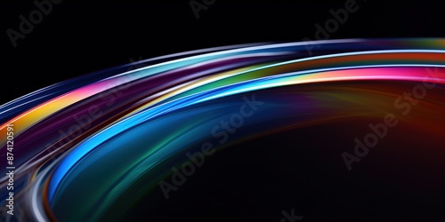 Abstract Colorful Swirls