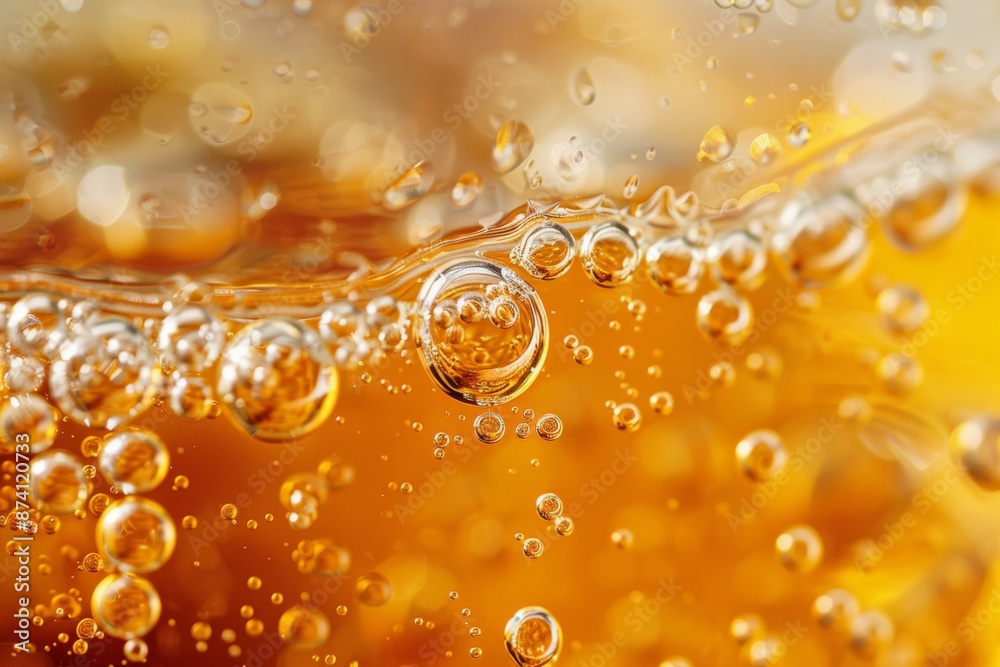 Close-Up of Carbonated Drink Close-Up of Carbonated Drink