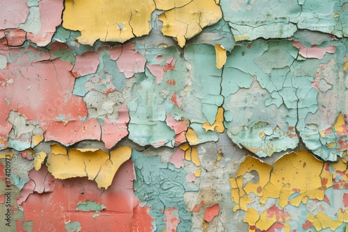 Peeling paint texture