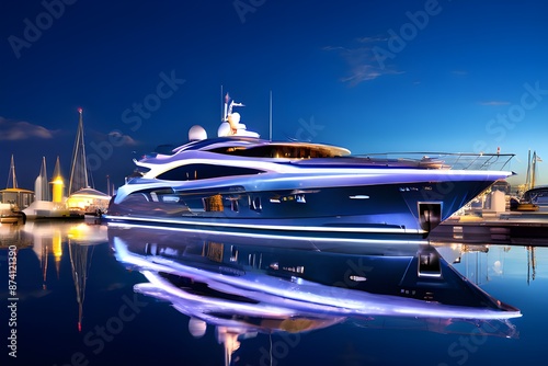 Modern dockyard made for personal and luxurious yachts