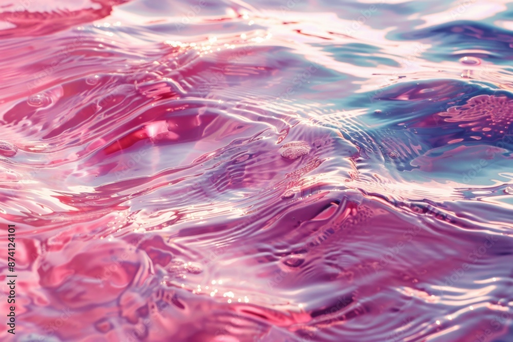 Abstract Colorful Water Waves Abstract Colorful Water Waves