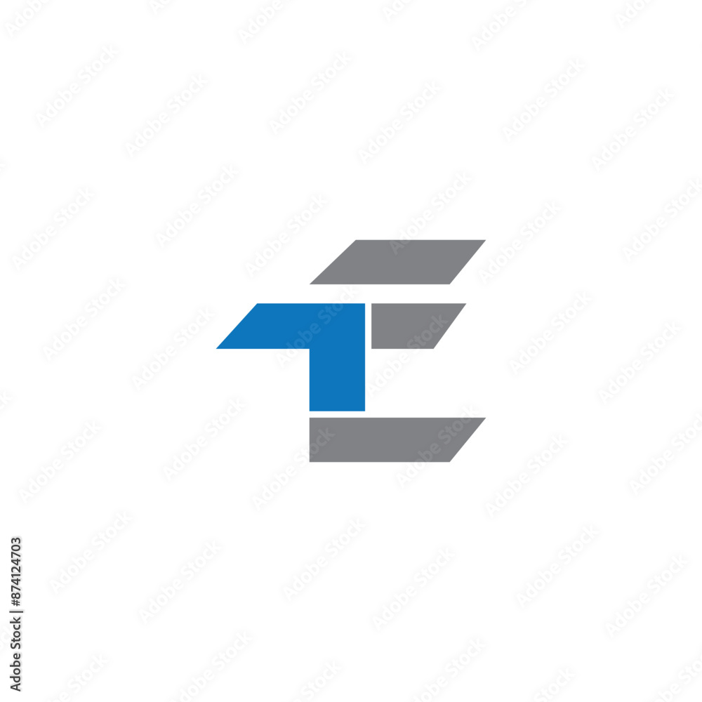 et alphabet letter, et vector logo, ET logo design vector template et alphabet letter, et vector logo, ET logo design vector template