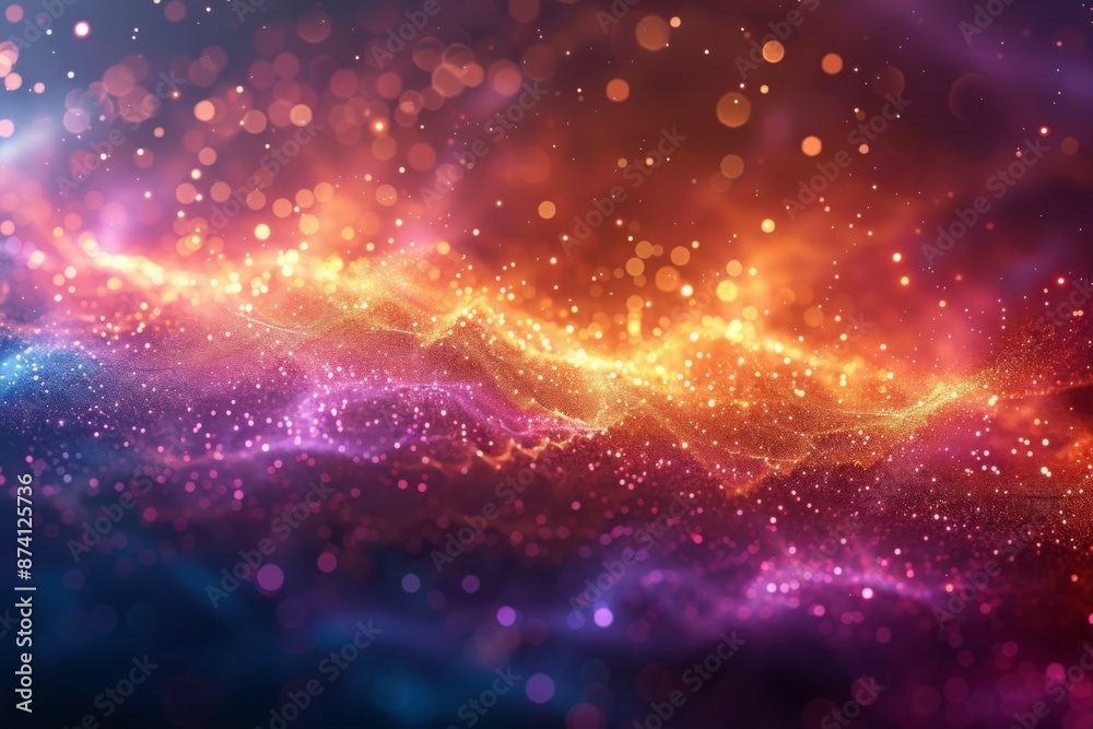 Vibrant Abstract Light Wave Vibrant Abstract Light Wave