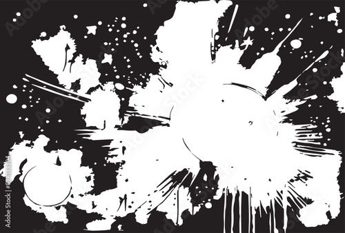 Background illustration that looks like a mixture of acrylic paint