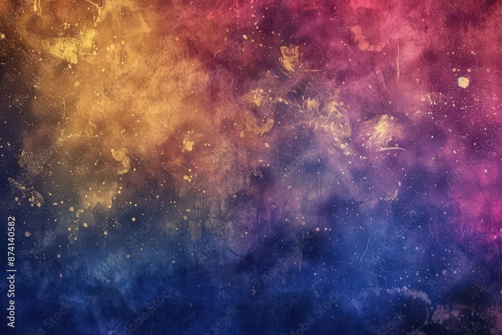 Obraz premium Abstract Surreal Digital Noise Gradient Effect Background in Vibrant Colors