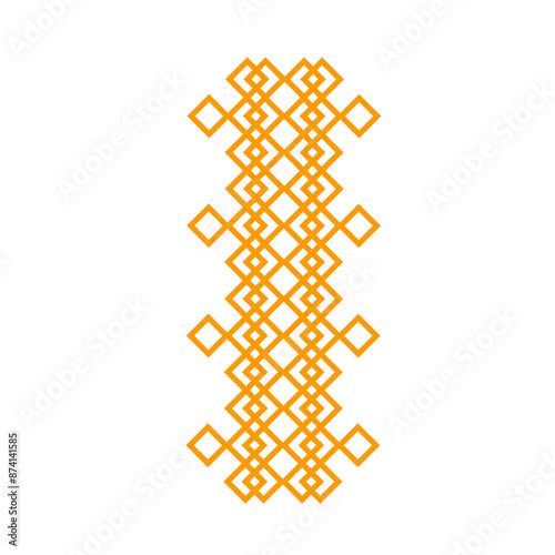 Fabric Pattern PNG, Cross stich Pattern, Embroidered Crossstich ornament PNG, Embroidered Crossstich ornament PNG,Geometric ethnic pattern seamless color oriental. seamless pattern photo