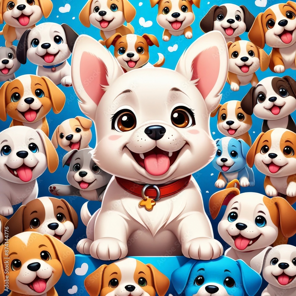 Cute Puppy Cartoon Cute Puppy Cartoon