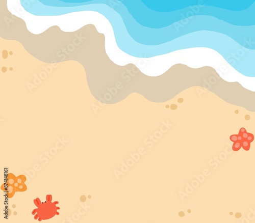 summer beach background