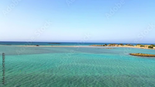 Elafonisi Beach, Crete - Beautiful 4K Drone Panorama

Soar above the crystal-clear turquoise waters, capturing the serene and picturesque landscape of this Mediterranean paradise