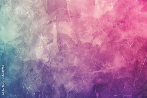 Abstract Surreal Digital Artwork with Soft-Focus Gradient Background and Subtle Textures